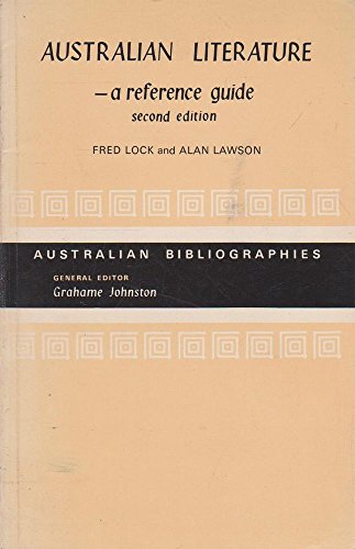 Stock image for Australian Literature: A Reference Guide (Australian Bibliographies) for sale by Bernhard Kiewel Rare Books