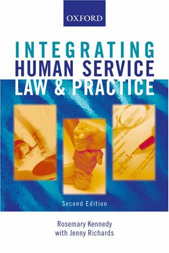 9780195551587: Integrating Human Service Law and Practice