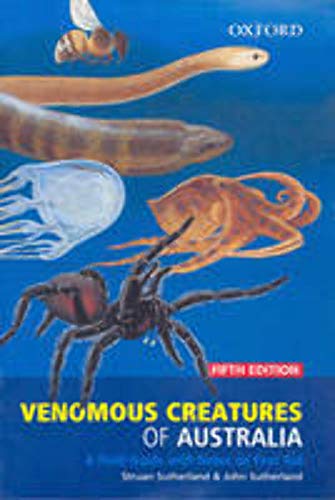 Stock image for Venomous Creatures of Australia: A Field Guide with Notes on First Aid for sale by Wm Burgett Bks and Collectibles