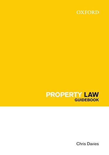 Imagen de archivo de Property Law Guidebook a la venta por Book Realm