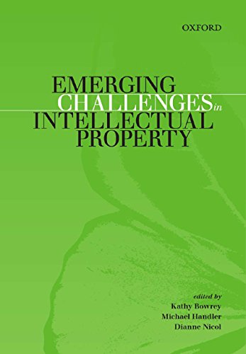 9780195575125: Emerging Challenges in Intellectual Property