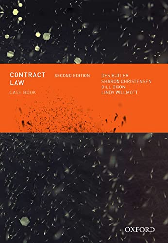 Stock image for Contract Law Casebook, Second Edition for sale by Phatpocket Limited