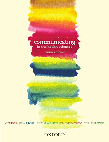 Imagen de archivo de Communicating in the Health Sciences, Third Edition a la venta por HPB-Red