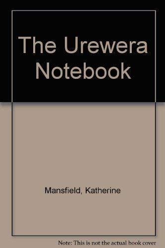 Stock image for The Urewera Notebook for sale by Syber's Books