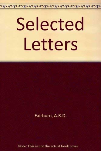 Stock image for The letters of A R D Fairburn for sale by Book Express (NZ)