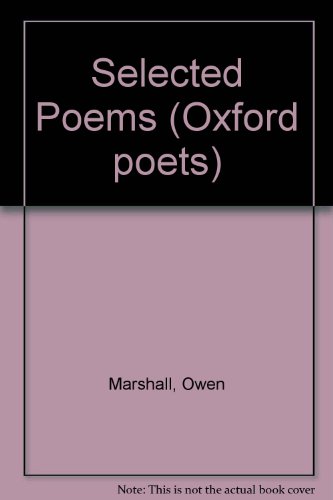 Selected poems (Oxford poets) (9780195582420) by O'Sullivan, Vincent