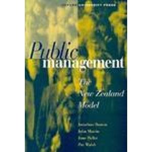 Imagen de archivo de Public Management: The New Zealand Model a la venta por Wonder Book