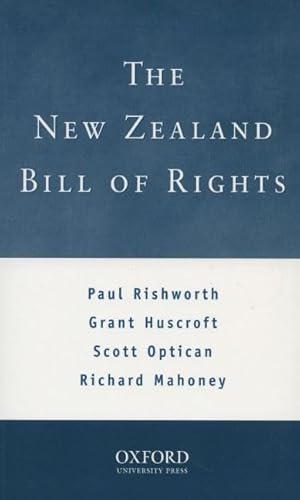 Beispielbild fr The New Zealand Bill of Rights zum Verkauf von Revaluation Books