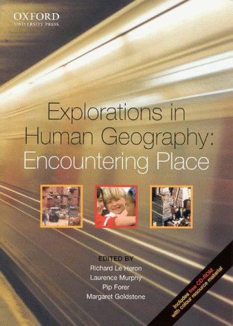 Stock image for Explorations in Human Geography: Encountering Place for sale by Green Street Books