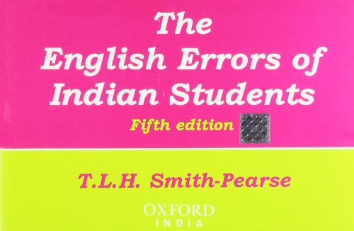 Stock image for English Errors Of Indian Students 5 Rev ed for sale by GreatBookPrices