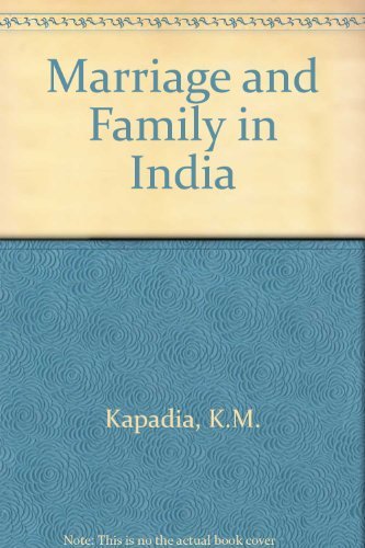 9780195603668: Marriage and Family in India