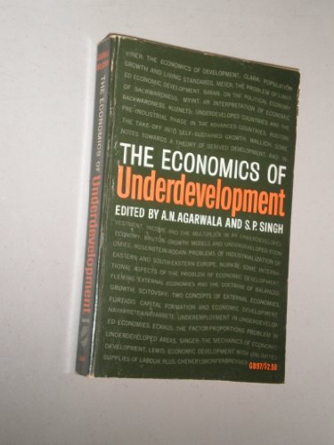 Imagen de archivo de The Economics of Underdevelopment: A Series of Articles and Papers a la venta por -OnTimeBooks-