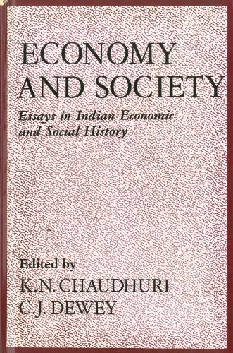 Imagen de archivo de Economy and Society: Essays in Indian Economics and Social History a la venta por Devils in the Detail Ltd