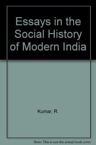 9780195615012: Essays in the Social History of Modern India