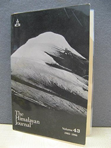 Himalayan Journal Volume 43 1985-1986