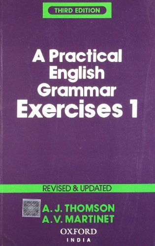 9780195620542: Practical English Grammar Exercises 1