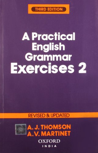 Stock image for A Practical English Grammar Exercises 2 for sale by Majestic Books