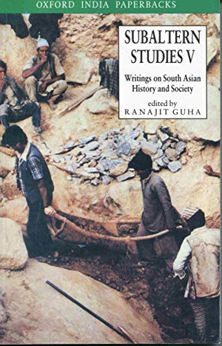 9780195625875: Subaltern Studies: v. 5: Writings on South Asian History and Society (Subaltern Studies: Writings on South Asian History and Society)