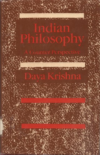 9780195626414: Indian Philosophy: A Counter Perspective