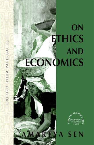 Imagen de archivo de On Ethics and Economics a la venta por Majestic Books