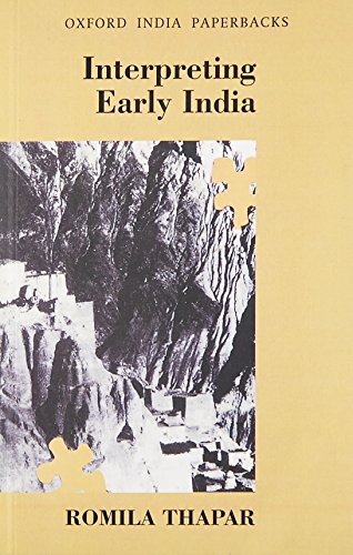 Beispielbild fr Interpreting Early India zum Verkauf von Better World Books