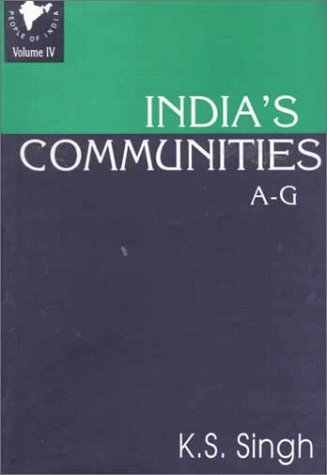 9780195633542: India's Communities: v. 4