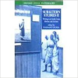 Stock image for Subaltern Studies: Writings on South Asian History and Societyvolume II for sale by ThriftBooks-Atlanta