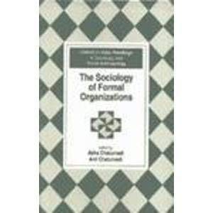 9780195636093: Sociology of Formal Organizations (Oxford in India Readings in Sociology & Social Anthropology)