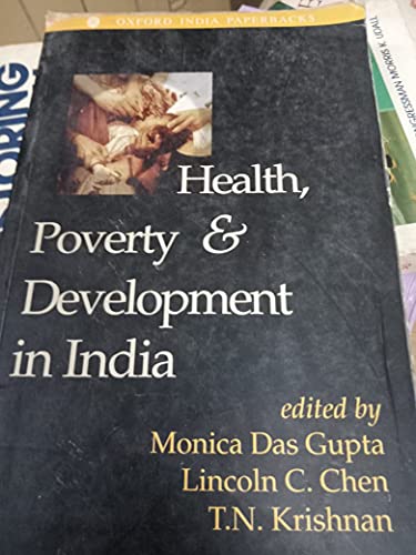 Beispielbild fr Health, Poverty and Development in India zum Verkauf von HPB-Red