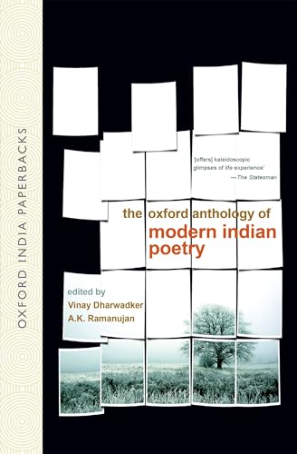 Beispielbild fr The Oxford Anthology of Modern Indian Poetry zum Verkauf von Firefly Bookstore