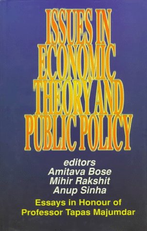 9780195639490: Issues in Economic Theory and Public Policy: Essays in Honour of Professor Tapas Majumdar
