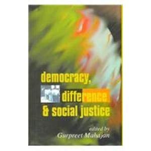 Stock image for Democracy, Difference and Social Justice for sale by Ergodebooks