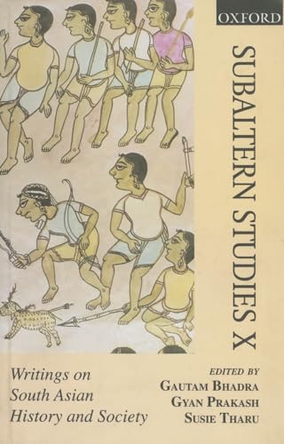 Beispielbild fr Subaltern Studies X Writings on South Asian History and Society zum Verkauf von Webbooks, Wigtown