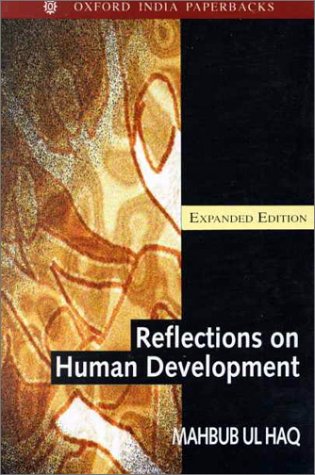 Imagen de archivo de Reflections on Human Development a la venta por West With The Night