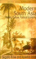 Imagen de archivo de Modern South Asia History, Culture, Political Economy a la venta por Michener & Rutledge Booksellers, Inc.