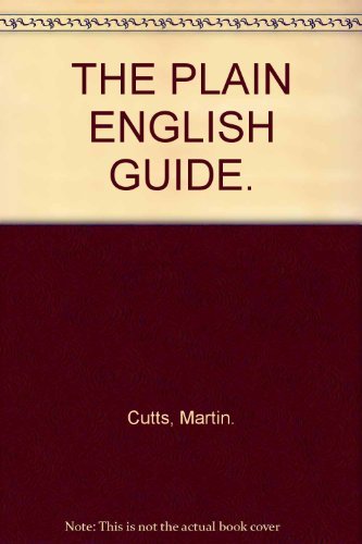9780195649185: THE PLAIN ENGLISH GUIDE.