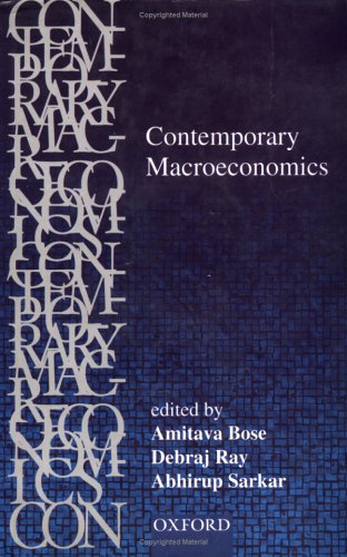 Imagen de archivo de Contemporary Macroeconomics a la venta por Prometei Books