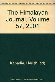 Himalayan Journal Volume 57 2001