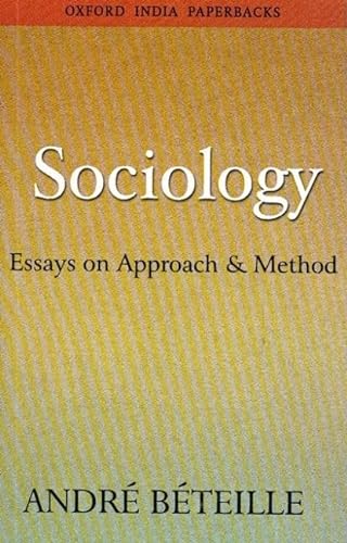 9780195663198: Sociology: Essays on Approach and Method (Oxford India Paperbacks)