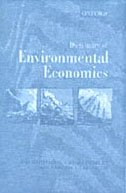 Stock image for Dictionary of Environmental Economics for sale by Books Puddle