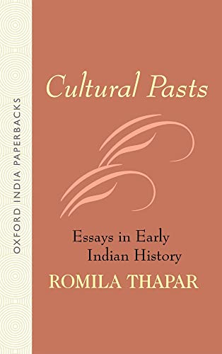 Imagen de archivo de Cultural Pasts: Essays in Early Indian History a la venta por WorldofBooks