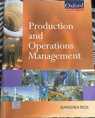 Imagen de archivo de Production and Operations Management a la venta por Mispah books