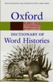 9780195672534: The Oxford Dictionary of Word Histories