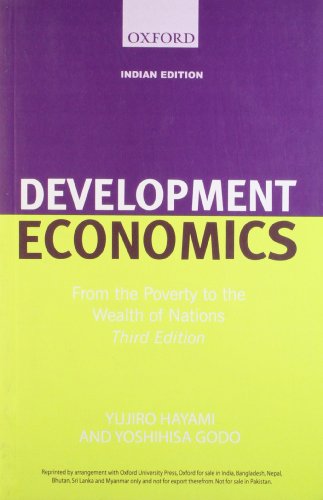 Imagen de archivo de Development Economics a la venta por Majestic Books