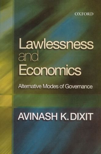 9780195678413: Lawlessness and Economics: Alternative Modes of Governance [Gebundene Ausgabe...