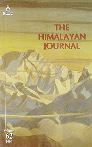 Beispielbild fr The Himalayan Journal Vol. 62 zum Verkauf von Yak and Yeti Books