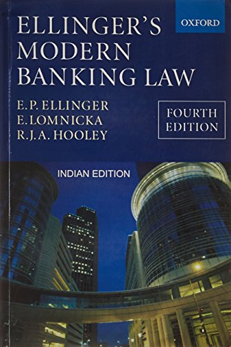 Stock image for Ellinger's Modern Banking Law 4/ed for sale by Basi6 International