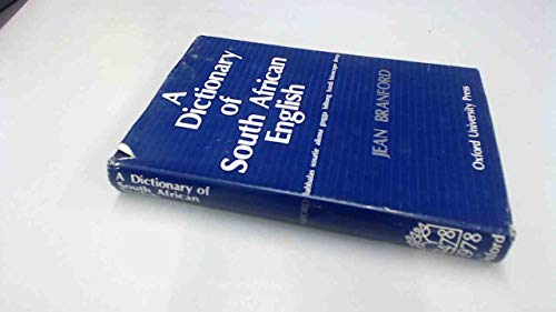 9780195700992: Dictionary of South African English