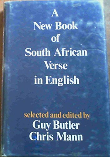 Beispielbild fr A New Book of South African Verse in English zum Verkauf von HPB-Red