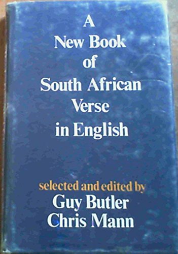 Imagen de archivo de A New Book of South African Verse in English a la venta por HPB-Red